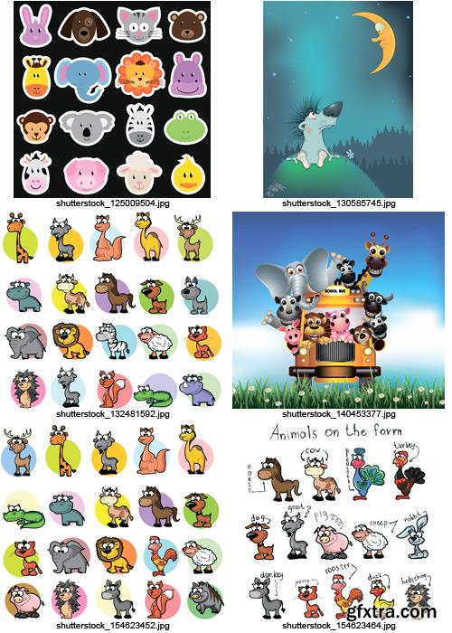 Amazing SS - Cartoon Animals, 25xEPS