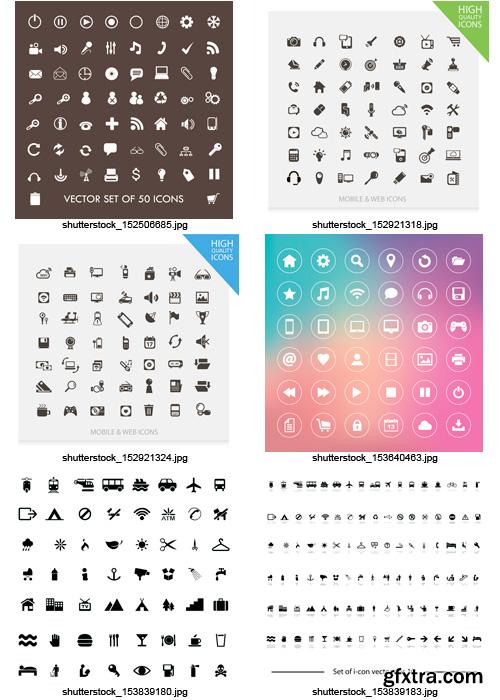 Amazing SS - Black & White Icons 5, 25xEPS