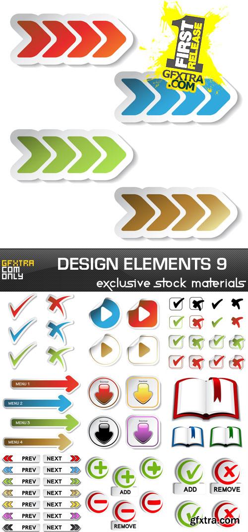 Collection of vector design elements vol.9