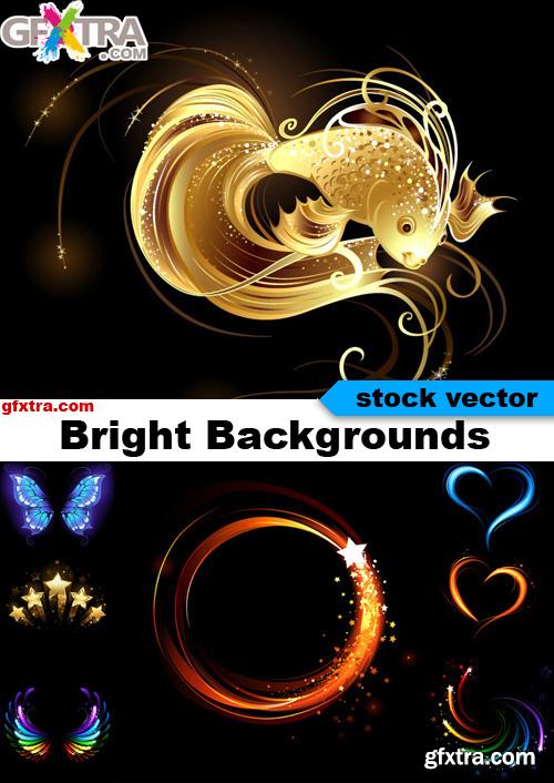 Bright Backgrounds - 25 Vector