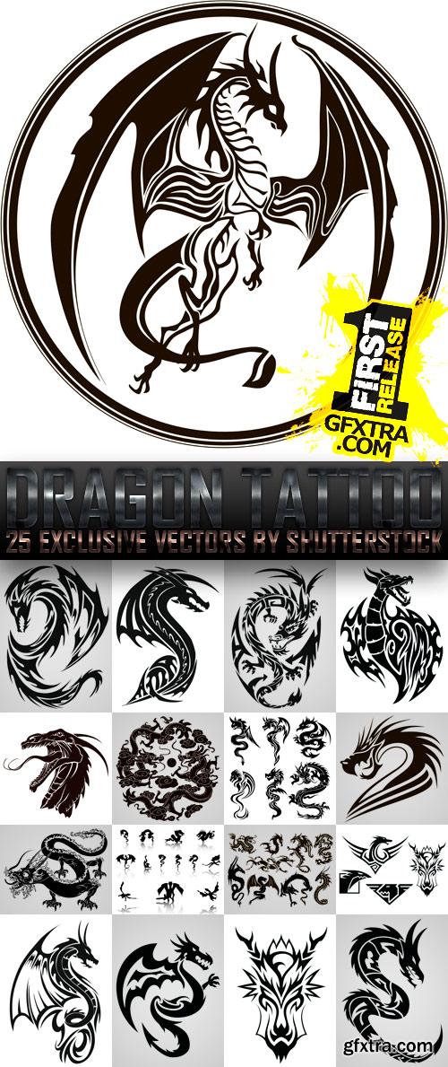 Amazing SS - Dragon Tattoo, 25xEPS