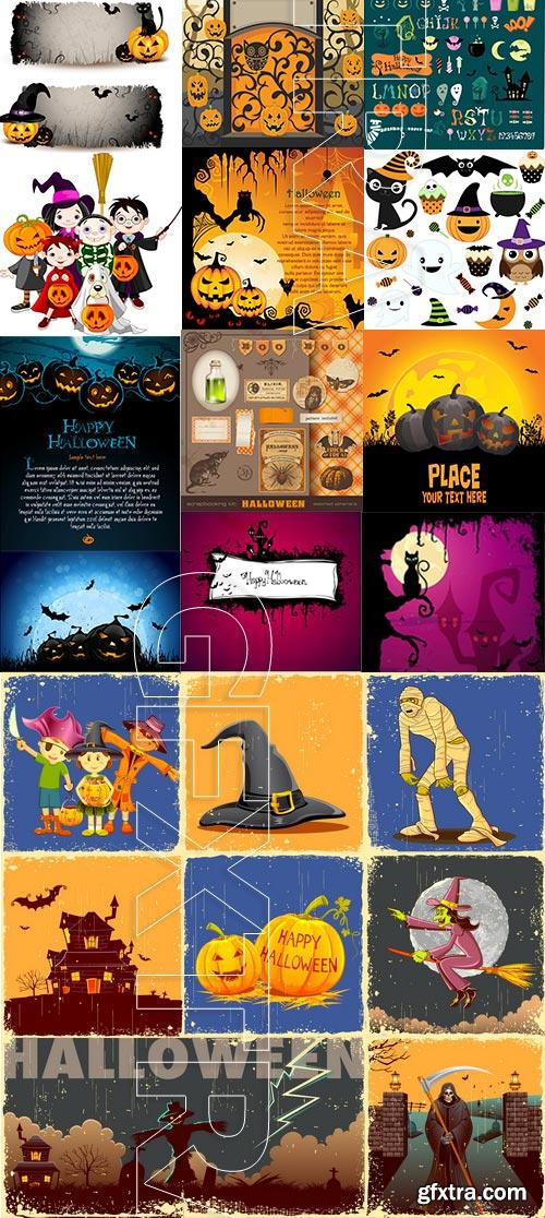 Amazing SS - Halloween background, 25xEPS