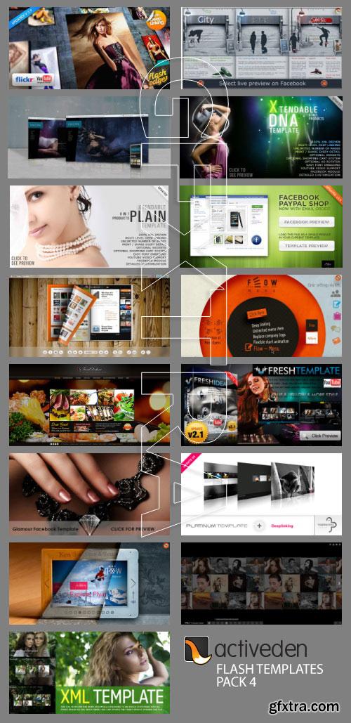 ActiveDen- Flash Templates Pack 4