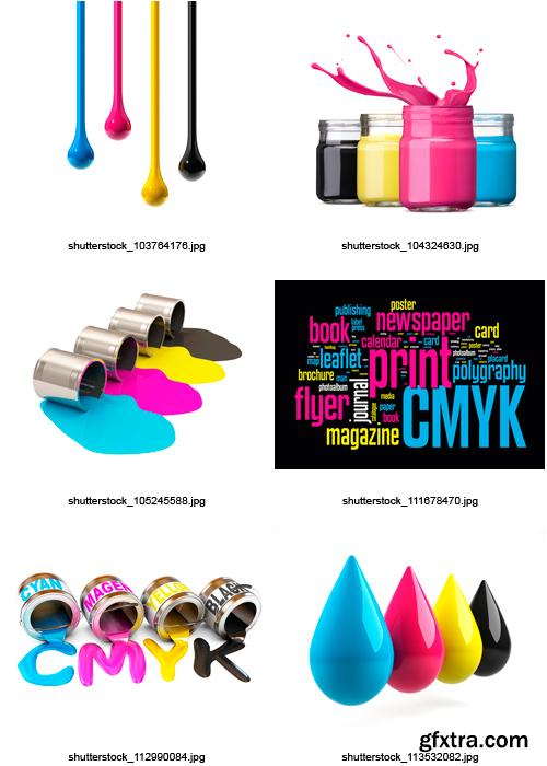 Amazing SS - CMYK Paint, 25xJPGs