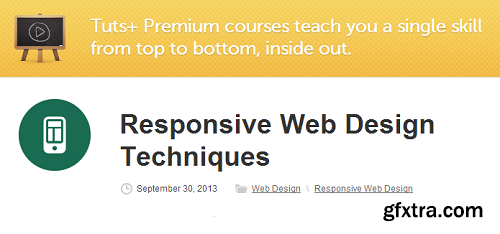 TutsPlus - Responsive Web Design Techniques
