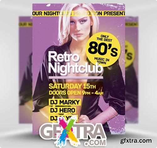 Retro Flyer Template