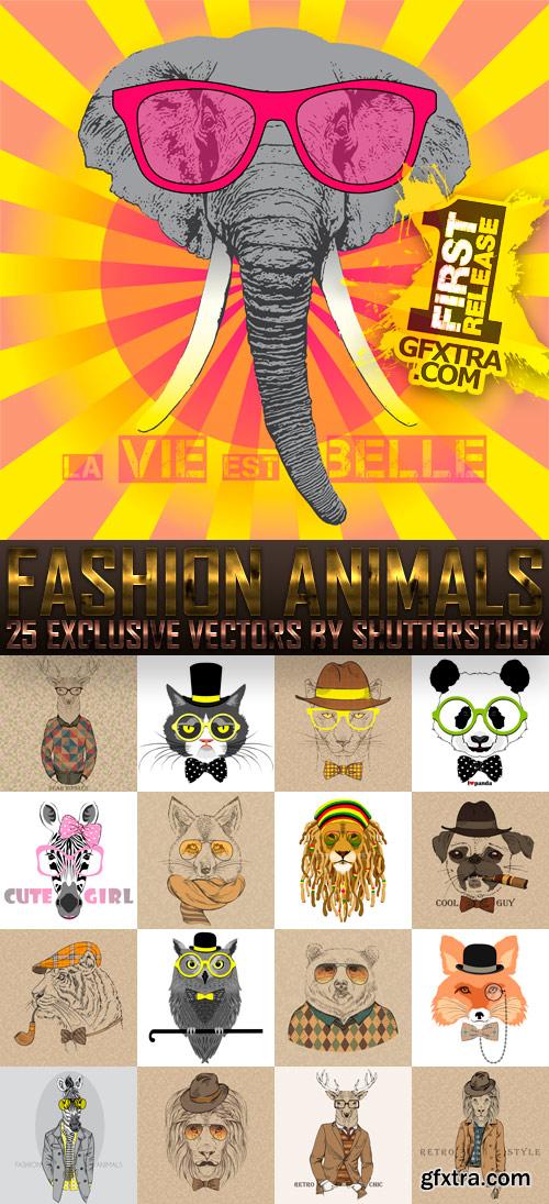 Amazing SS - Fashion Animals, 25xEPS