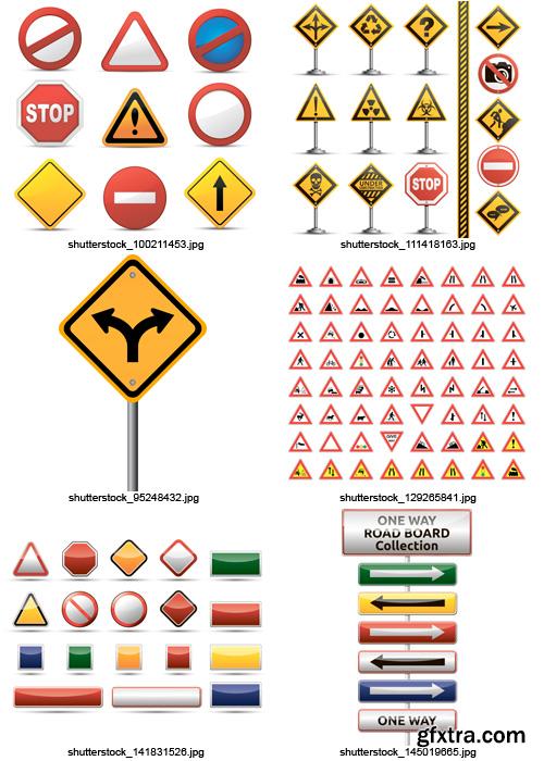 Amazing SS - Road Signs 2, 25xEPS