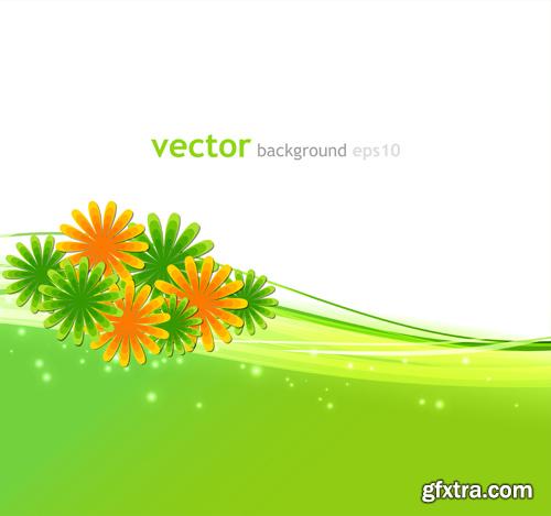 Collection of vector abstract backgrounds vol.27