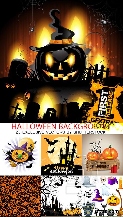 Amazing SS - Halloween background 2, 25xEPS