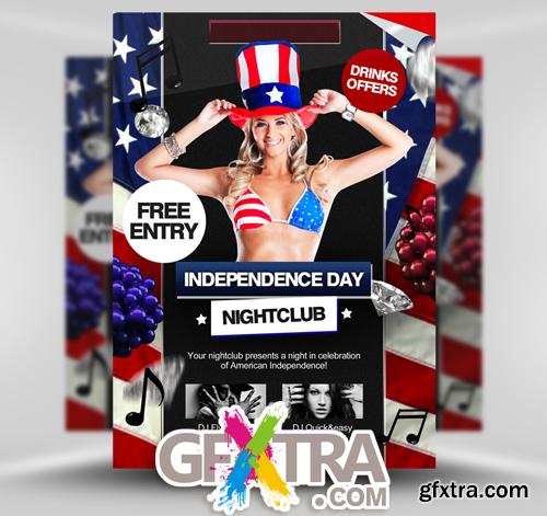 Independence Day Flyer Template