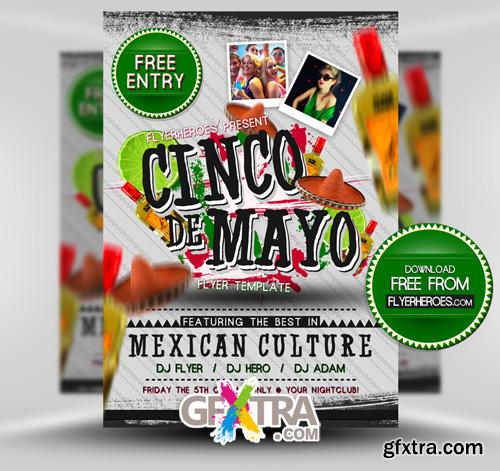 Cinco De Mayo Flyer Template