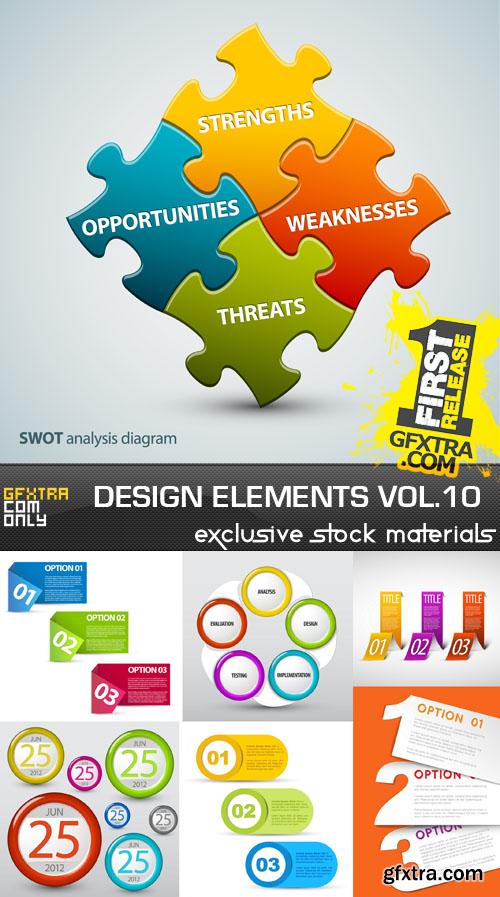 Collection of vector design elements vol.10