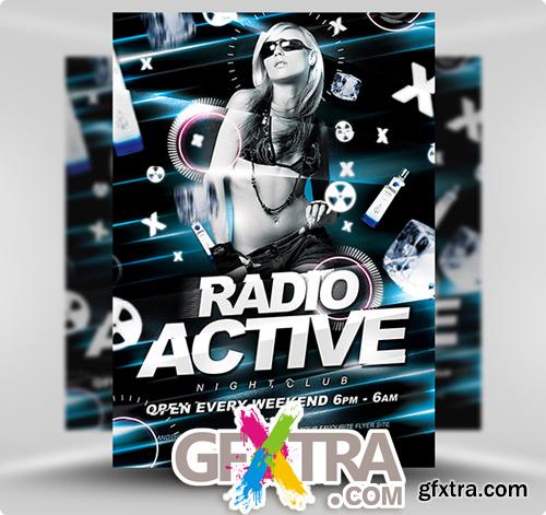 Radio Active Fyer Template