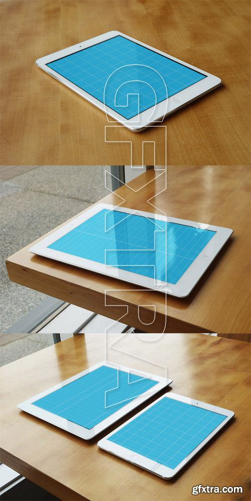 3 iPad and iPad Mini Mockups