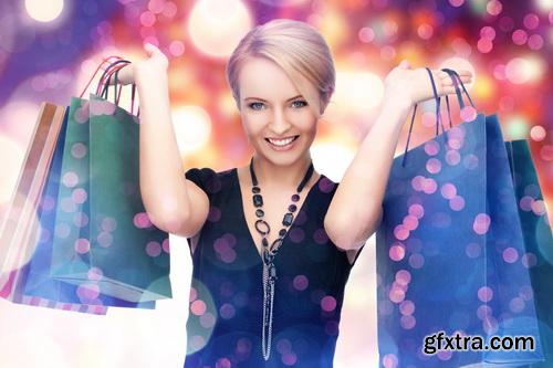 Amazing SS - Woman with shopping bags 5, 25xJPGs