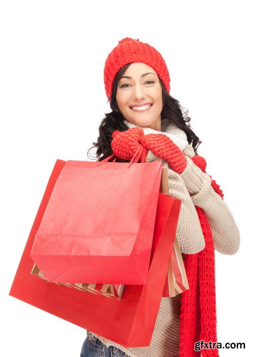 Amazing SS - Woman with shopping bags 5, 25xJPGs