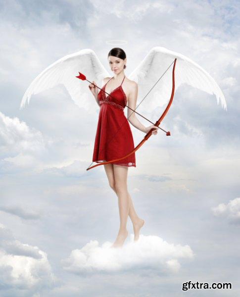 Stock Photo - Sexy Angel and Devil 3