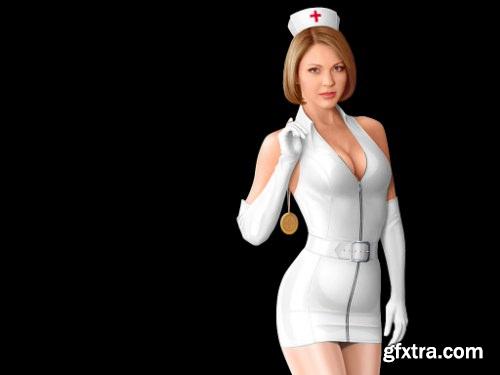 Stock Photo - Sexy Nurses