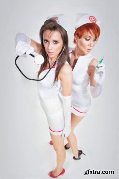 Stock Photo - Sexy Nurses