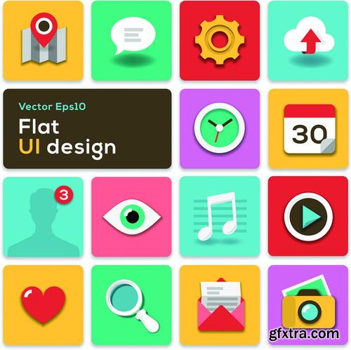 Amazing SS - Flat icons, 32xEPS