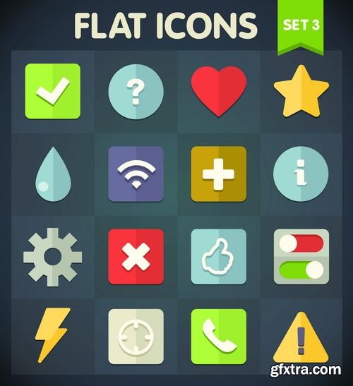 Amazing SS - Flat icons, 32xEPS