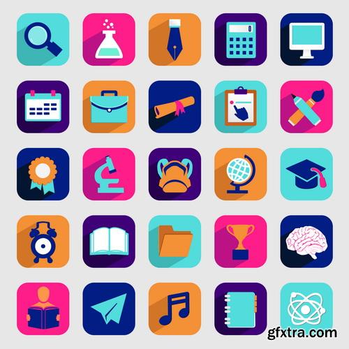 Amazing SS - Flat icons, 32xEPS