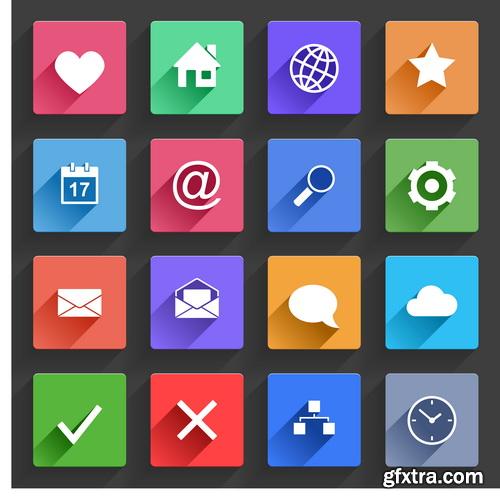 Amazing SS - Flat icons, 32xEPS