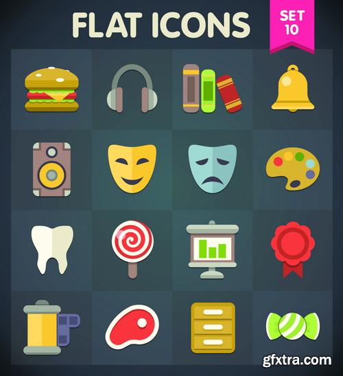 Amazing SS - Flat icons, 32xEPS