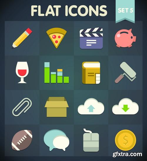 Amazing SS - Flat icons, 32xEPS