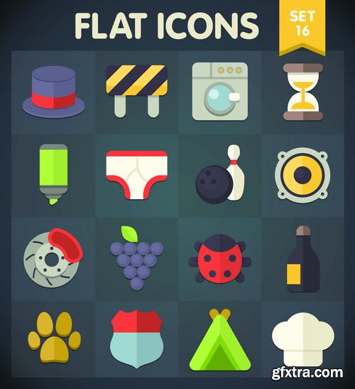 Amazing SS - Flat icons, 32xEPS