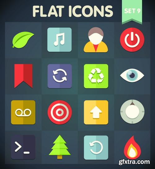 Amazing SS - Flat icons, 32xEPS