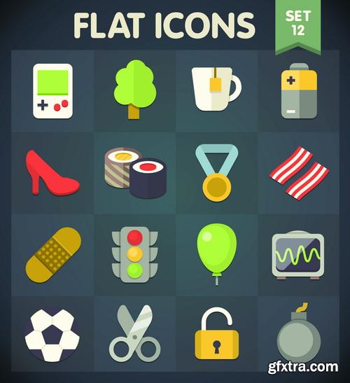 Amazing SS - Flat icons, 32xEPS