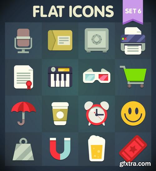 Amazing SS - Flat icons, 32xEPS