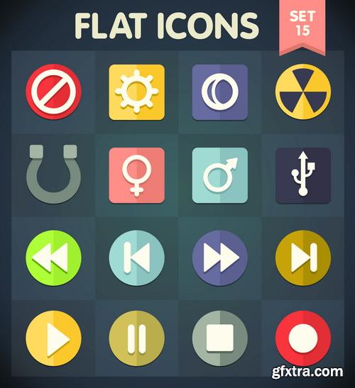 Amazing SS - Flat icons, 32xEPS