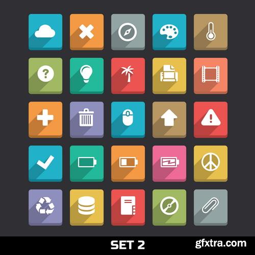 Amazing SS - Flat icons, 32xEPS