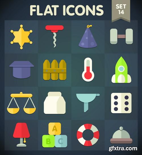 Amazing SS - Flat icons, 32xEPS