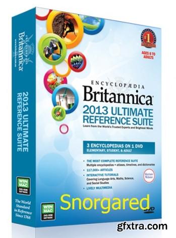 Encyclopedia Britannica 2013 Ultimate Reference Suite iSO-rG