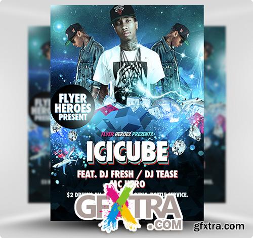 Icicube Flyer Template