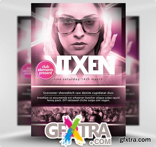 Vixen Flyer Template