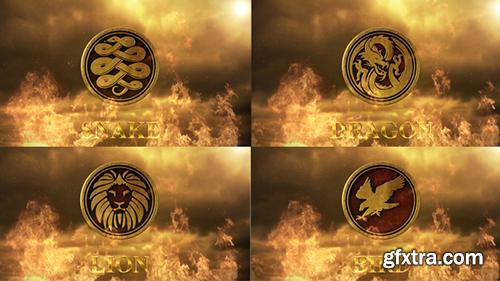 Videohive Fire Logo Reveal 4341671