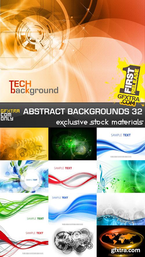 Collection of Vector Abstract Backgrounds Vol.32, 25xEPS