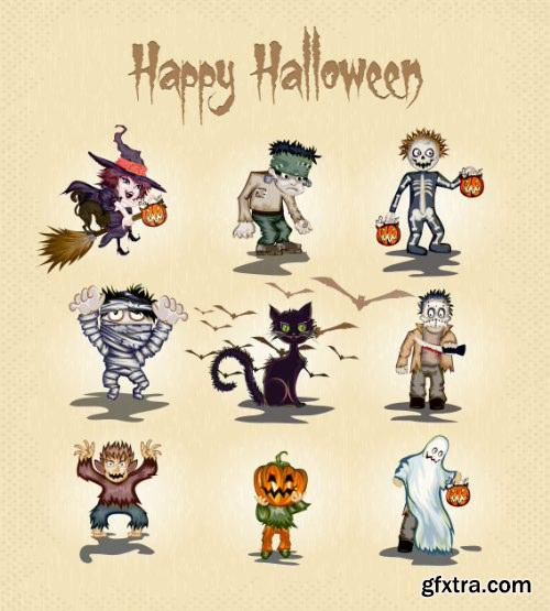 Hallowen Vector Pack 1