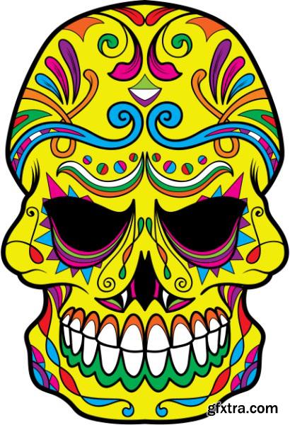 Skulls Pack 1 (Vector - StockPhoto)