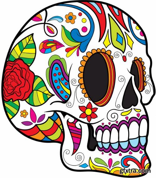 Skulls Pack 1 (Vector - StockPhoto)