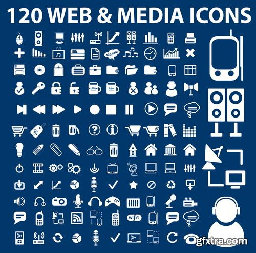 Amazing SS -Media Icon, 25xEPS