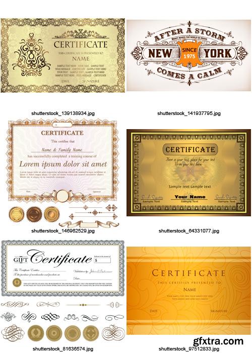 Amazing SS - Certificates, 25xEPS