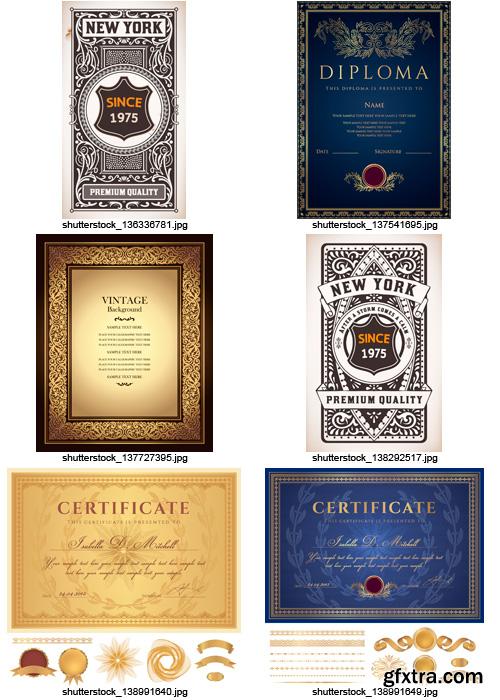 Amazing SS - Certificates, 25xEPS