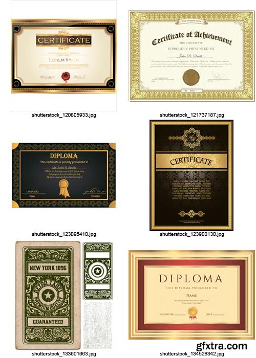 Amazing SS - Certificates, 25xEPS