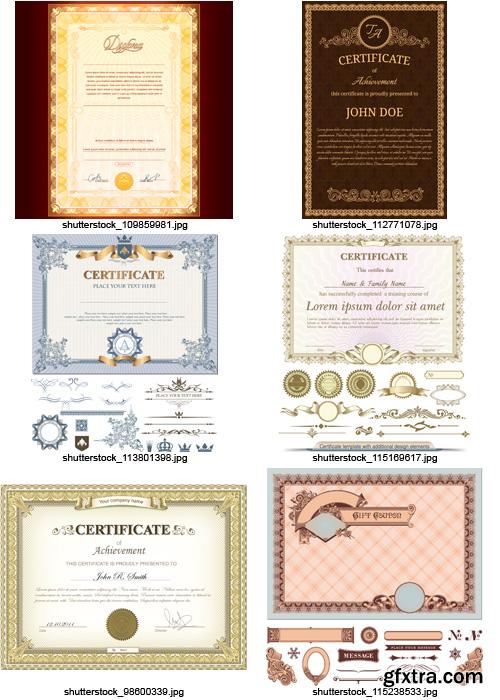 Amazing SS - Certificates, 25xEPS